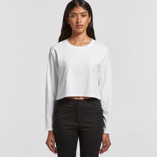 AS Colour Wo's Longsleeve Crop Tee